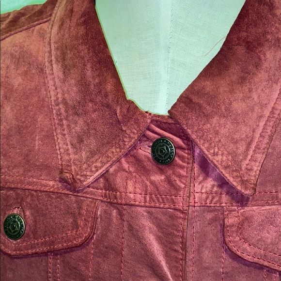 Vtg Suede Jacket - Picture 3 of 6